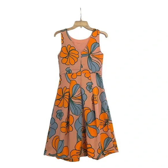 Traffic People Retro Inspired Fit & Flare Dress - Picture 2 of 5